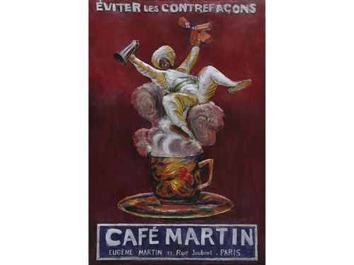 Werbeschild_Café Martin 120 x 80 cm