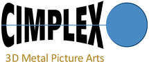 Metallbilder - Cimplex 3D Metal Picture Arts